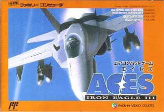 Carátula del juego Aces Iron Eagle III (NES)