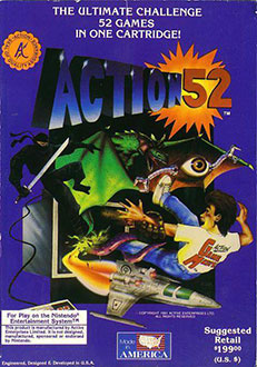 Carátula del juego Action 52 (NES)