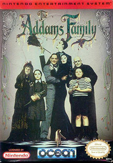 Carátula del juego The Addams Family (NES)