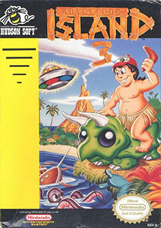 Carátula del juego Adventure Island III (NES)