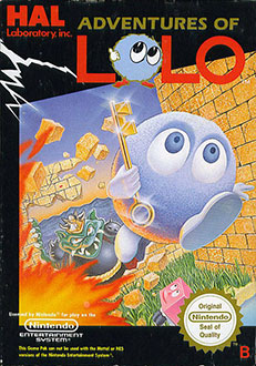 Carátula del juego Adventures of Lolo