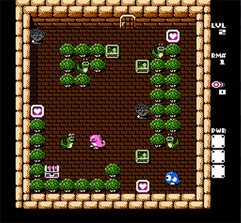 Pantallazo del juego online Adventures of Lolo 3 (NES)