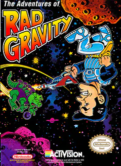 Portada de la descarga de The Adventures of Rad Gravity