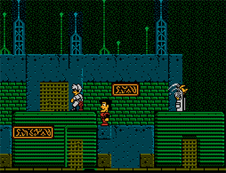 Pantallazo del juego online The Adventures of Rad Gravity (NES)