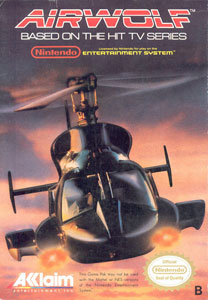 Carátula del juego Airwolf (NES)