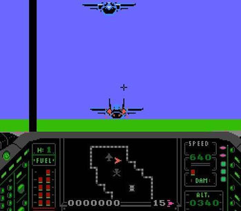 Pantallazo del juego online Airwolf (NES)