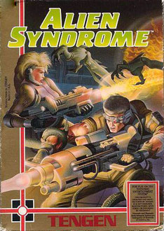 Carátula del juego Alien Syndrome (NES)