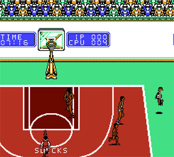 Pantallazo del juego online All-Pro Basketball (NES)