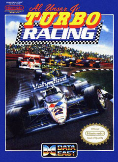 Carátula del juego Al Unser Jr's Turbo Racing (NES)