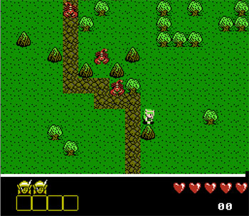 Pantallazo del juego online Arkista's Ring (NES)