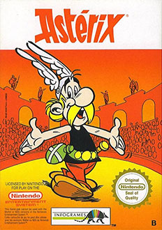 Carátula del juego Asterix (Nes)