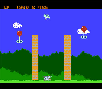 Pantallazo del juego online Astro Robo Sasa (NES)