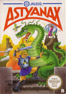 Carátula del juego Astyanax (NES)