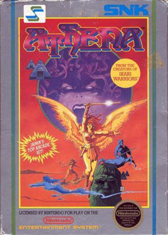 Carátula del juego Athena (NES)