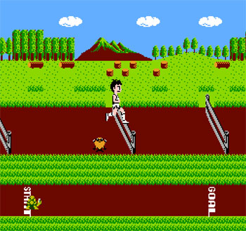 Pantallazo del juego online Athletic World (NES)