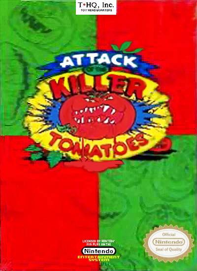 Juego online Attack of the Killer Tomatoes (NES)