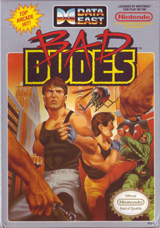 Carátula del juego Bad Dudes (NES)