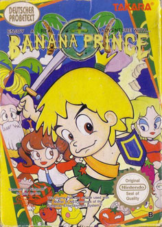 Carátula del juego Banana Prince (NES)