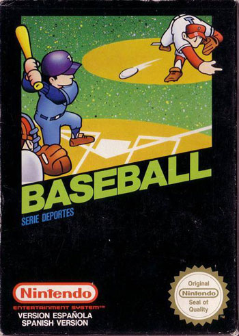 Carátula del juego Baseball (NES)