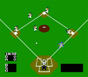 Pantallazo del juego online Baseball (NES)