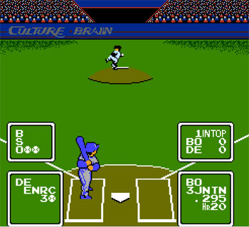 Pantallazo del juego online Baseball Simulator 1000 (NES)