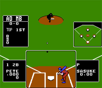 Pantallazo del juego online Baseball Stars (NES)