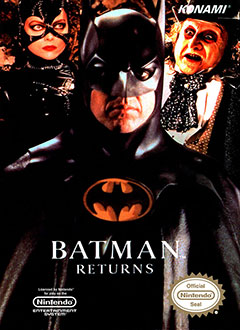 Carátula del juego Batman Returns (NES)