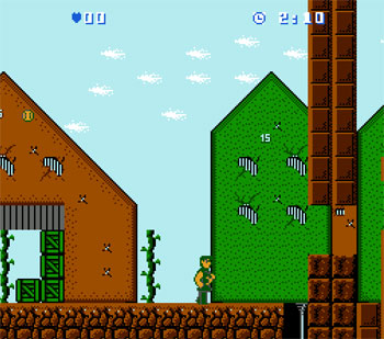 Pantallazo del juego online Bats & Terry (NES)