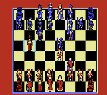 Pantallazo del juego online Battle Chess (NES)