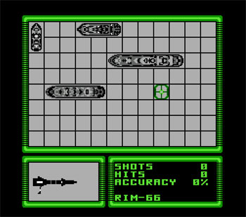 Pantallazo del juego online Battleship (NES)
