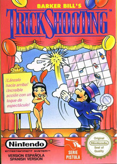 Carátula del juego Barker Bill's Trick Shooting (NES)