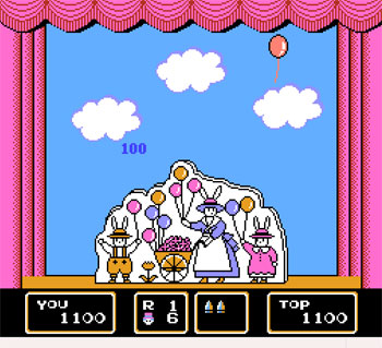 Pantallazo del juego online Barker Bill's Trick Shooting (NES)