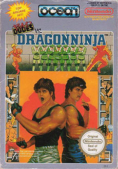 Carátula del juego Bad Dudes vs Dragon Ninja (Nes)