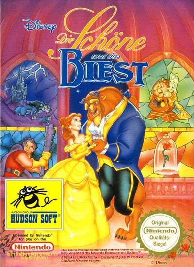 Carátula del juego Disney's Beauty and the Beast (NES)