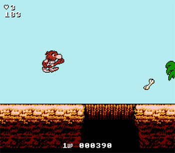 Pantallazo del juego online Big Nose the Caveman (NES)