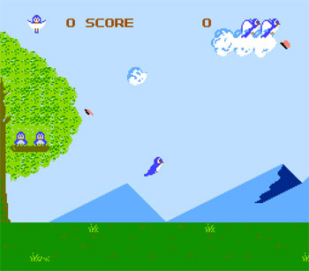 Pantallazo del juego online Bird Week (NES)