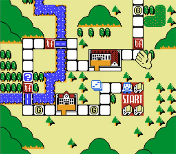 Pantallazo del juego online Bakushou!! Jinsei Gekijou (NES)