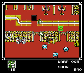 Pantallazo del juego online Blodia Land Puzzle Quest (NES)