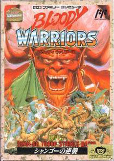 Carátula del juego Bloody Warriors Shan Go Troop Strikes Back (NES)