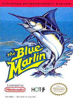 Carátula del juego The Blue Marlin (NES)