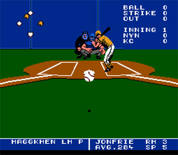 Pantallazo del juego online Bo Jackson Baseball (NES)