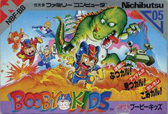 Carátula del juego Booby Kids (NES)
