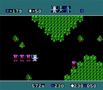 Pantallazo del juego online Bokosuka Wars (NES)