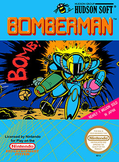 Carátula del juego Bomberman (NES)