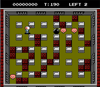 Pantallazo del juego online Bomberman II (NES)