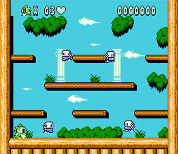 Pantallazo del juego online Bubble Bobble Part 2 (NES)
