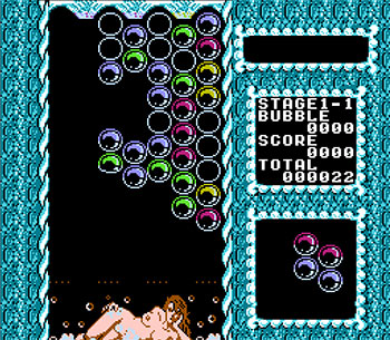 Pantallazo del juego online Bubble Bath Babes (NES)