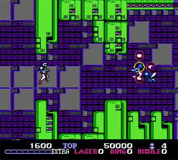 Pantallazo del juego online Burai Fighter (NES)
