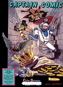 Carátula del juego Captain Comic The Adventure (NES)