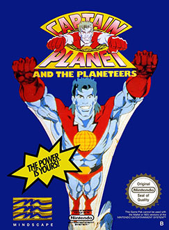 Carátula del juego Captain Planet and the Planeteers (NES)